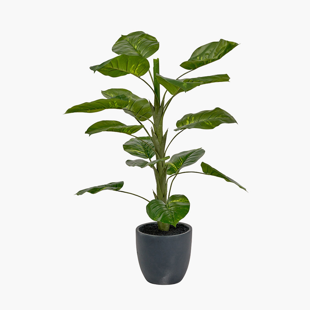 Artificial Elephant Ear Plant in Pot
